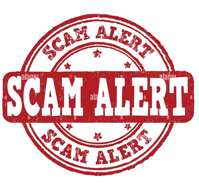 scam news report's banner